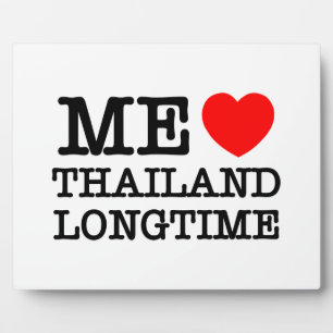 ME LIEBE THAILAND LONGTIME FOTOPLATTE