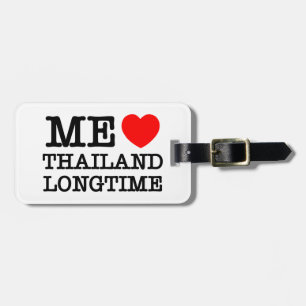 ME LIEBE THAILAND LONGTIME GEPÄCKANHÄNGER