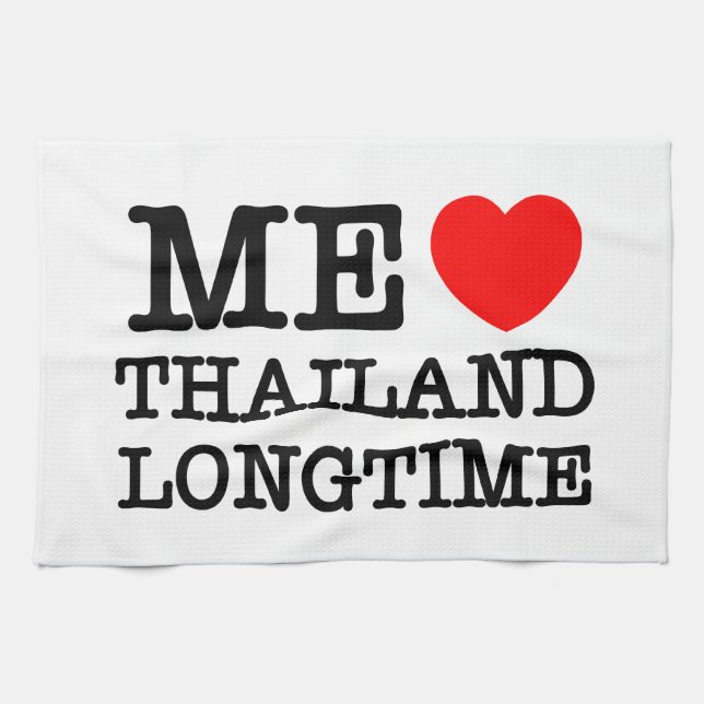 ME LIEBE THAILAND LONGTIME KÜCHENTUCH (Horizontal)