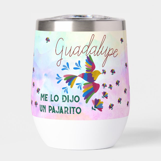 "Me lo dijo un pajarito" editable  (Vorderseite)