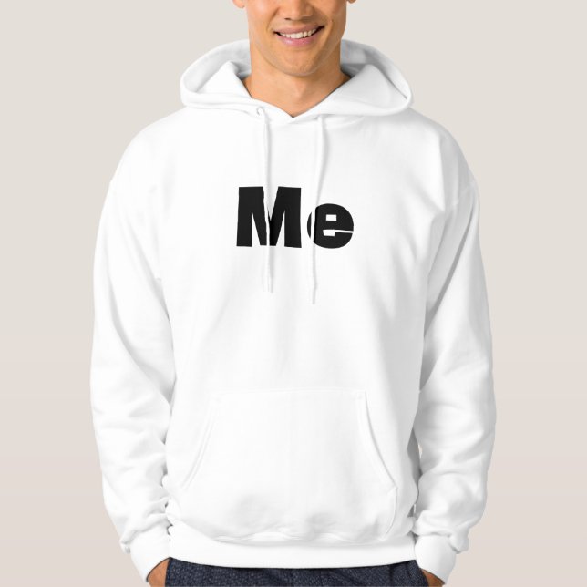 Me/Mini ich zusammenpassender Hoodie (Vorderseite)
