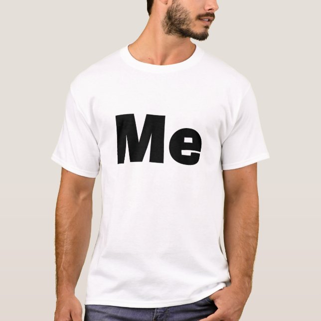 Me/Mini ich zusammenpassender T-Shirt (Vorderseite)