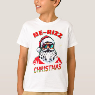 Me-Rizz Christmas gen Alpha meme funny T-Shirt