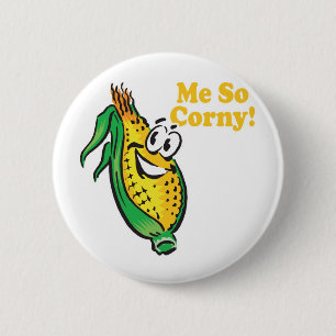 Me SO Corny Maiskolben Button