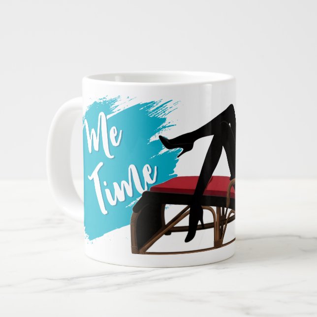 Me Time - Women's Celebration Collection Jumbo-Tasse (Vorderseite Links)