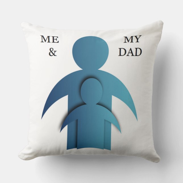 ME UND MEIN VATER KISSEN (Vorderseite)
