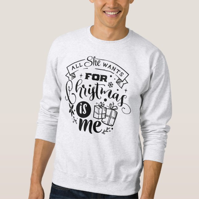 ME- Women's Basic Sweatshirt (Vorderseite)