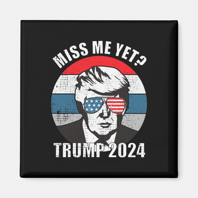 Me yet Funny Trump 2024 2 Magnet (Vorne)
