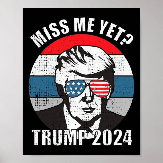 Me yet Funny Trump 2024 2 Poster (Vorne)