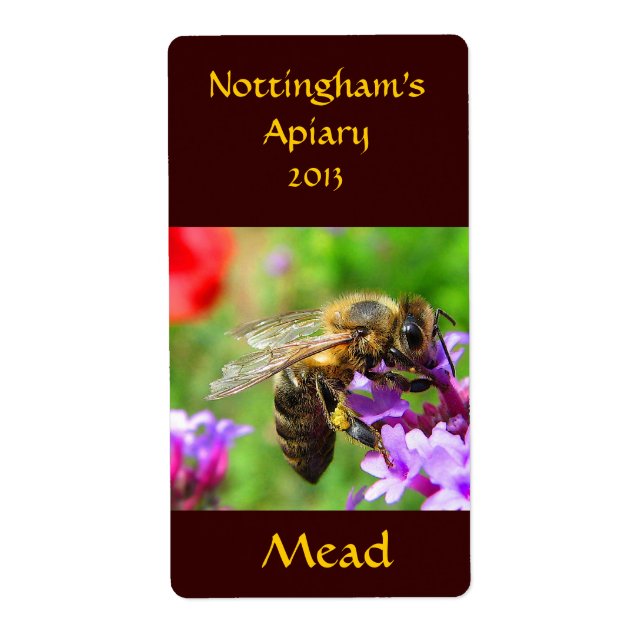 Mead Honeywine Label (Vorne)