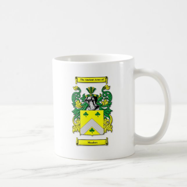 Meadors Wappen Tasse (Rechts)