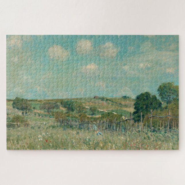 Meadow | Alfred Sisley | National Gallery of Art Puzzle (Horizontal)