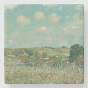Meadow   Alfred Sisley   National Gallery of Art Steinuntersetzer