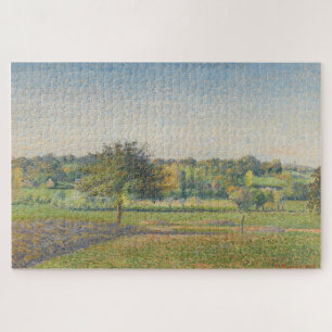 Meadow at Éragny by Camille Pissarro Puzzle