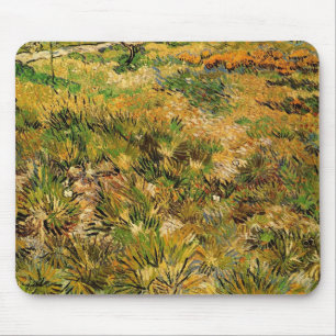 Meadow at Saint Paul Hospital by Vincent van Gogh Mousepad