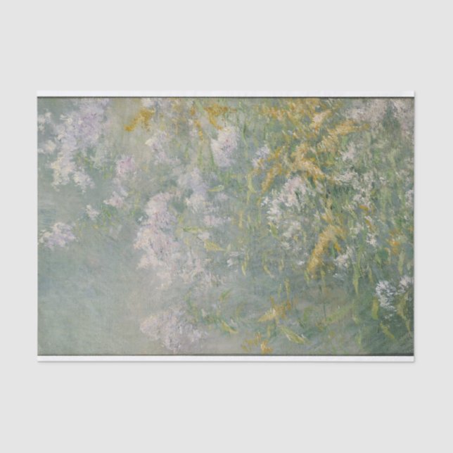 Meadow Blume Golden Rod von Twachtman Seidenpapier (Vorderseite)