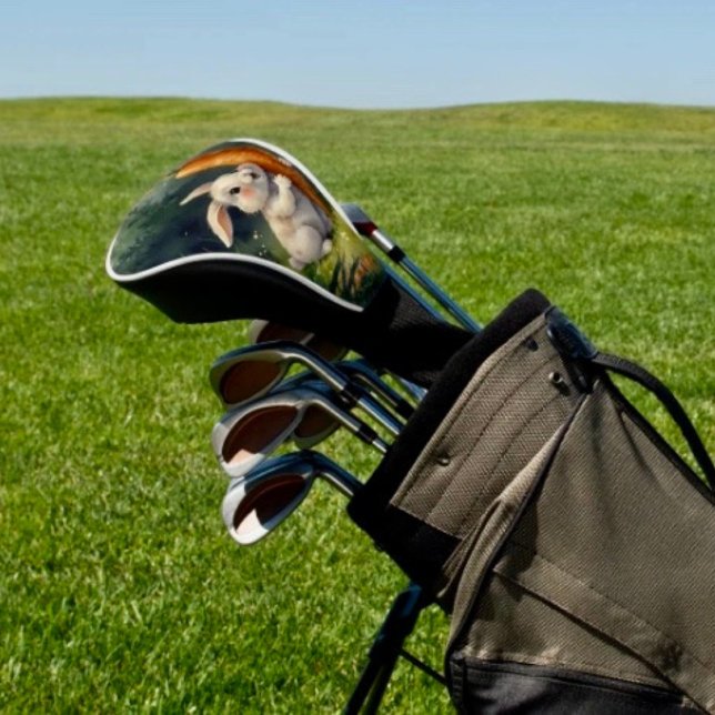 Meadow Bunny Dreams: Whimsical Golf Head Cover Headcover (Von Creator hochgeladen)