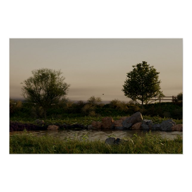 Meadow Lake Poster (Vorderseite)