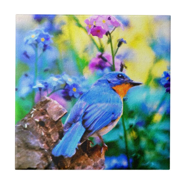 Meadow Melody Fliese (Vorderseite)