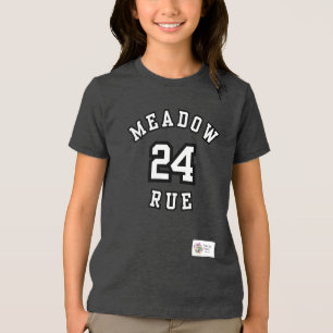Meadow Rue Sports Letters Shirts