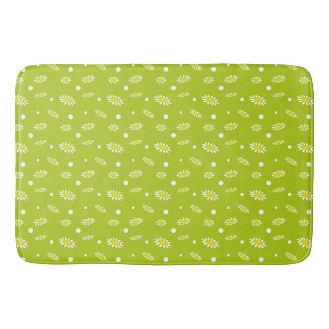 Meadow Stars Daisy Blume Badematte (Vorderseite)
