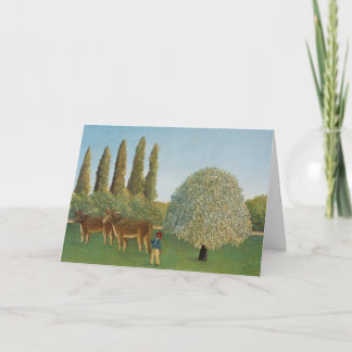 Meadowland (The Pasture), Henri Rousseau,  1910 Karte