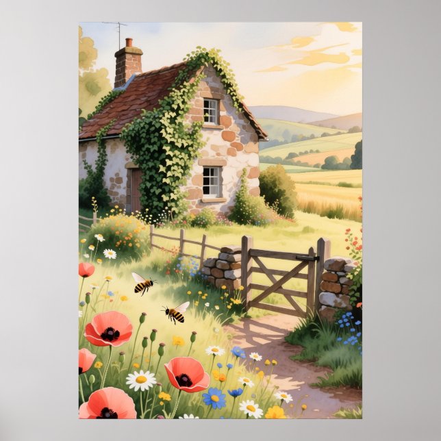 Meadowlight Cottage Poster (Vorne)