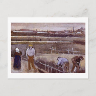 Meadows near Rijswijk Van Gogh Fine Art Art Postkarte
