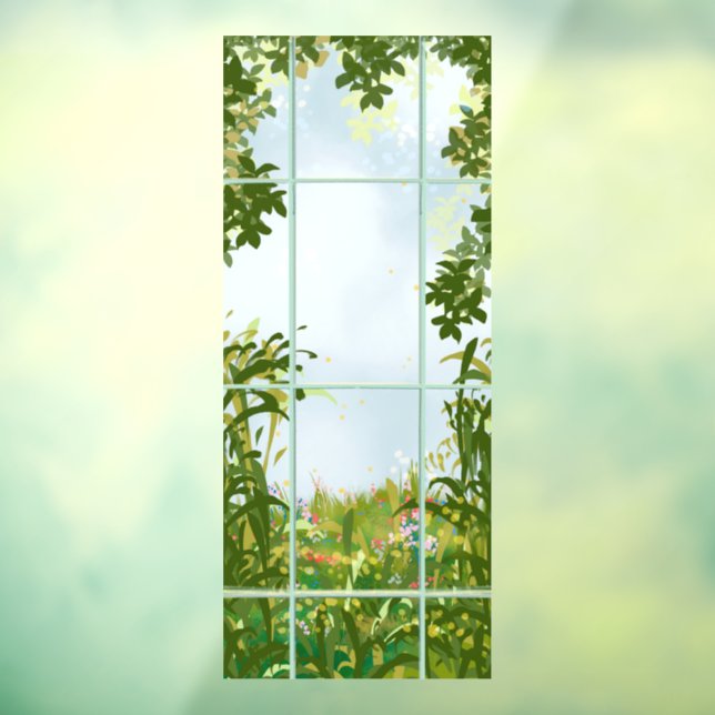 Meadowview-Fenster Fensteraufkleber (Blatt 3)