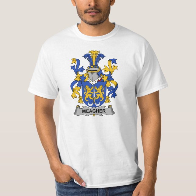 Meagher Familienwappen T-Shirt (Vorderseite)