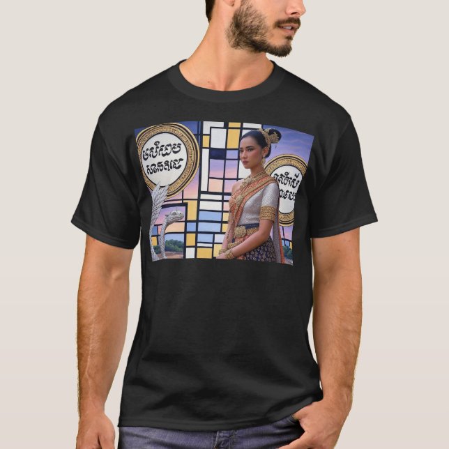 Mealea Upset Wtih Rebellious Rahu T-Shirt (Vorderseite)