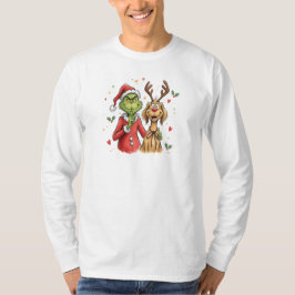Mean Green Coffee, Lustige Weihnachts-Caffeine-Vib T-Shirt