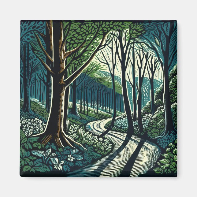 Meander Magnet (Vorne)