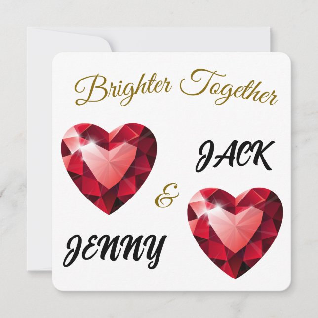 Meaningful Gift for her – Elegant Love (Vorderseite)