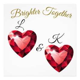 Meaningful Gift for her – Elegant Love Fotodruck