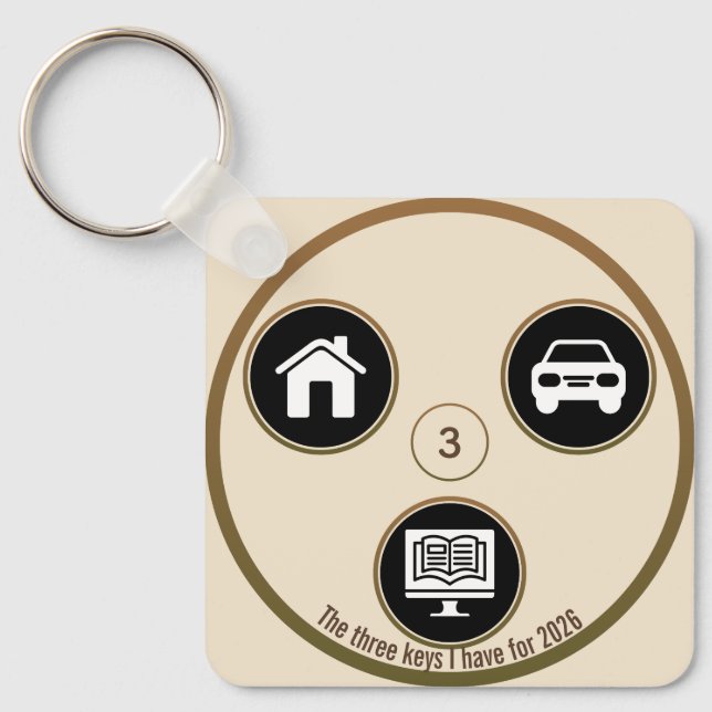 Meaningful Keys of Today & Tomorrow Schlüsselanhänger (Vorderseite)