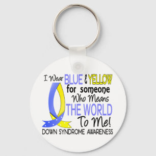 Means The World To Me Down Syndrome Schlüsselanhänger