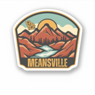 Meansville, Georgia Aufkleber