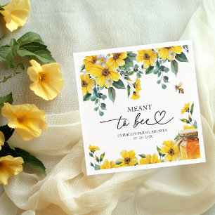 Meant To Bee Brautparty Serviette