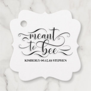Meant To Bee Honig Geschenkanhänger