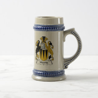 Mearns Wappen Stein - Familienwappen Bierglas