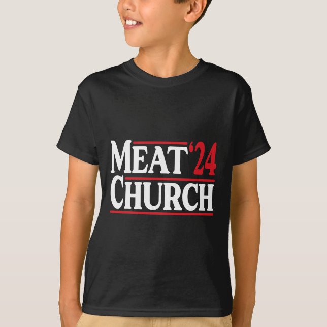 Meat Church 24 Bbq  T-Shirt (Vorderseite)