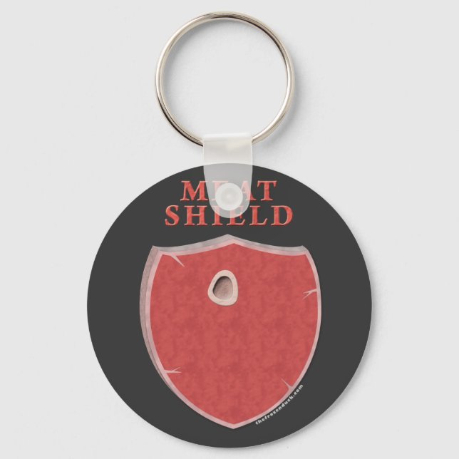 Meat Shield Schlüsselanhänger (Vorderseite)