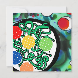 Meatball-Wahnsinn Feiertagskarte