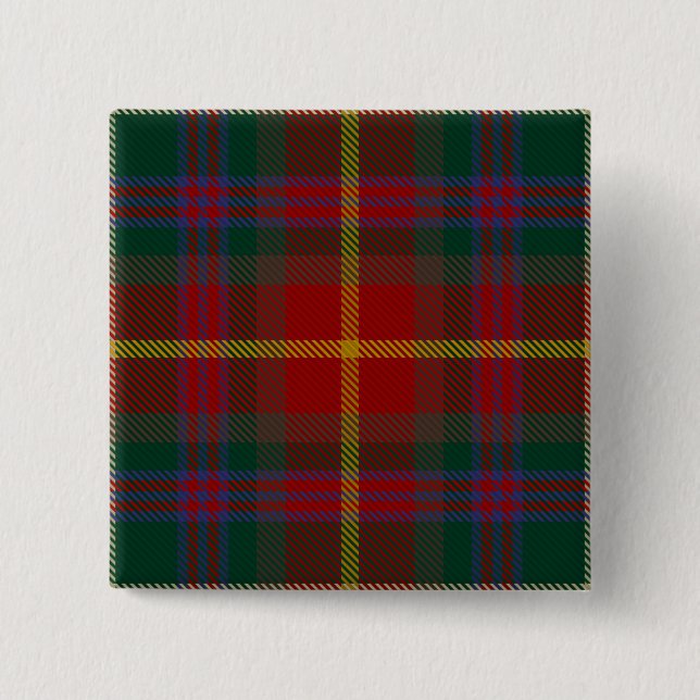 Meath Landkreis Irish Tartan Button (Vorderseite)