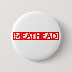 Meathead Briefmarke Button