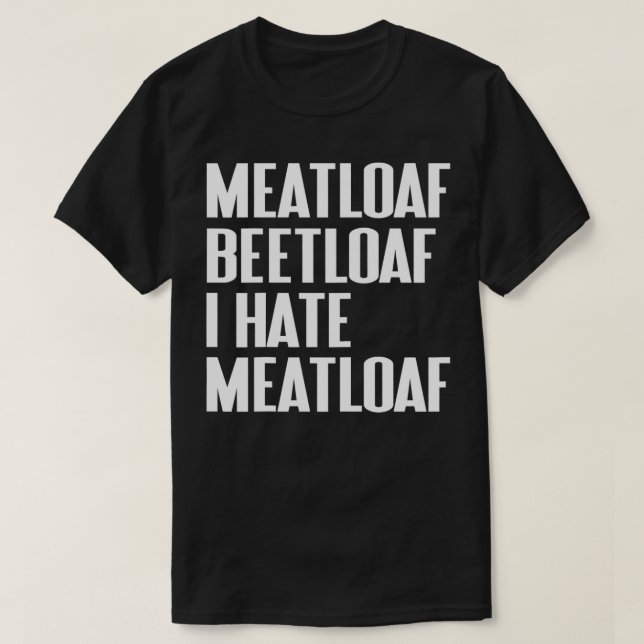 Meatloaf Beetloaf Weihnachtsgeschenk T-Shirt (Design vorne)