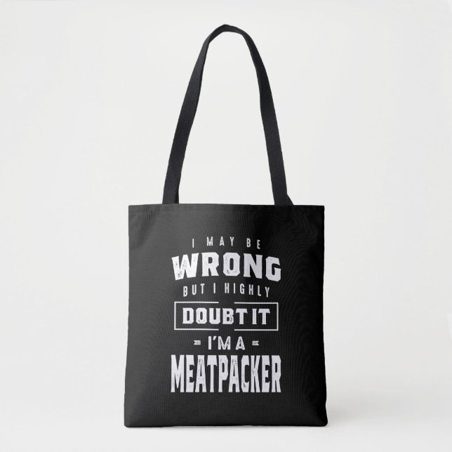 Meatpacher Job Title T-Shirt Geschenk für Männer F (Vorderseite)