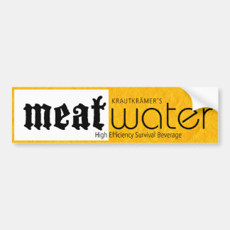 MeatWater Autoaufkleber