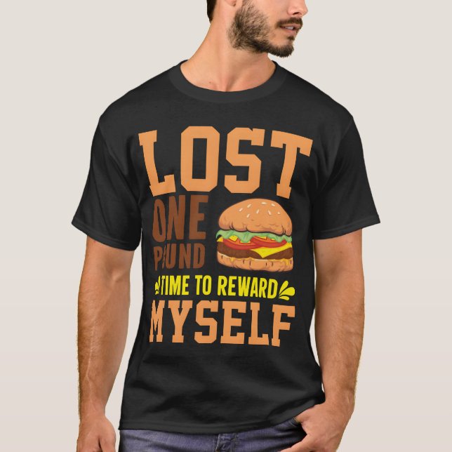Meaty Burger Food Lovers Food Lifestyle Gifts Idea T-Shirt (Vorderseite)